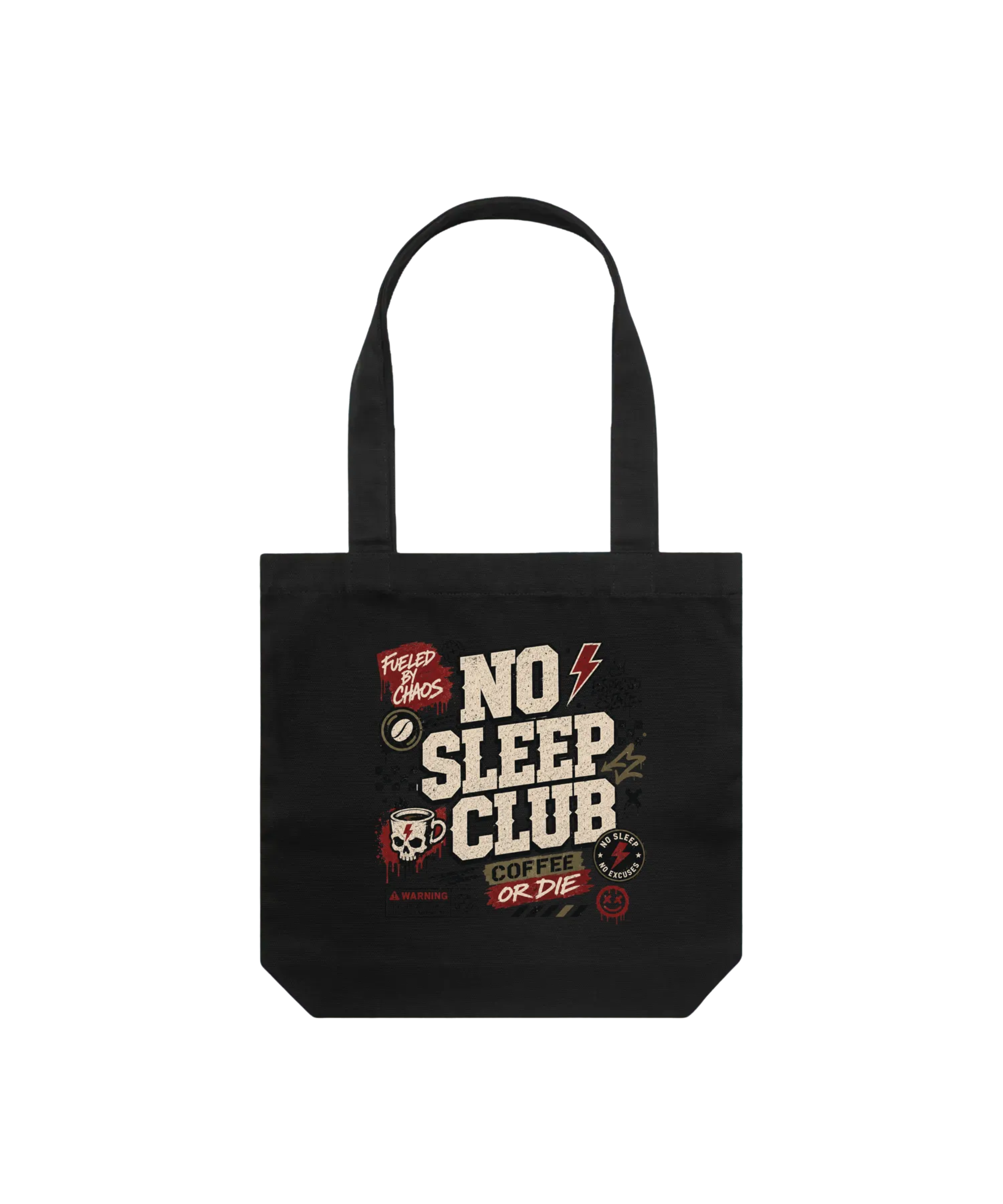 No Sleep Club Tote