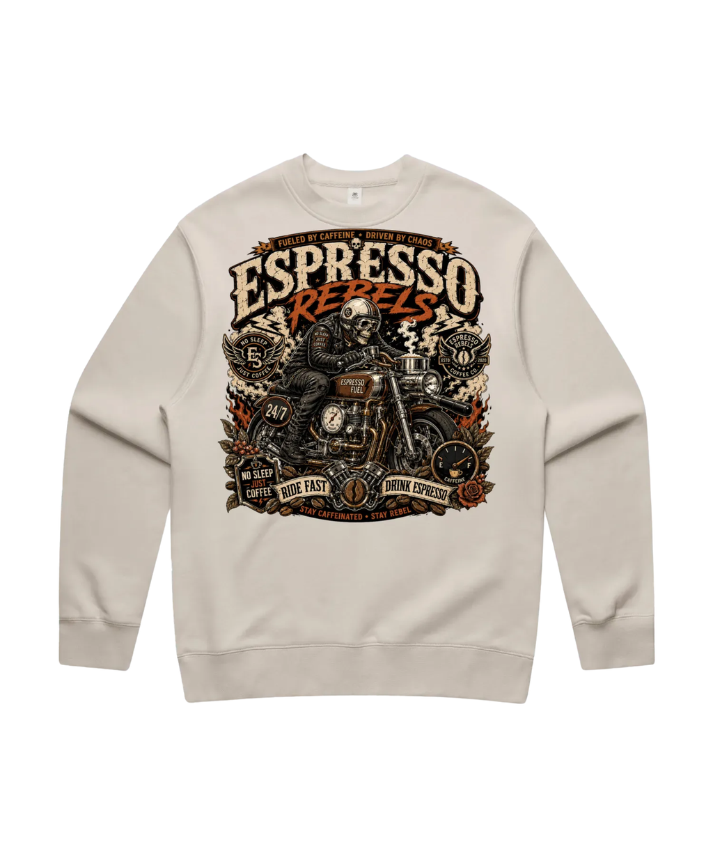 Espresso Rebels Crewneck