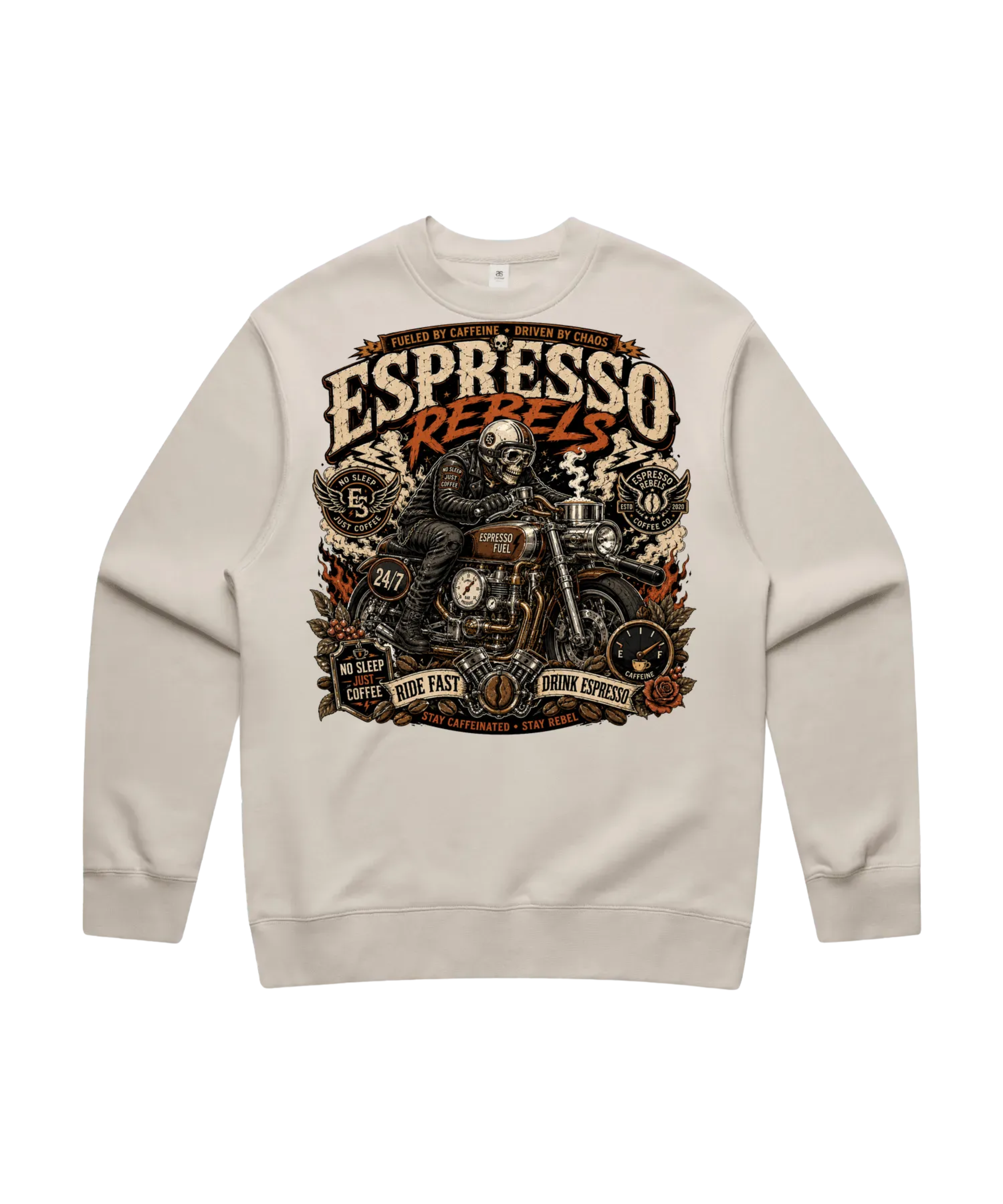 Espresso Rebels Crewneck