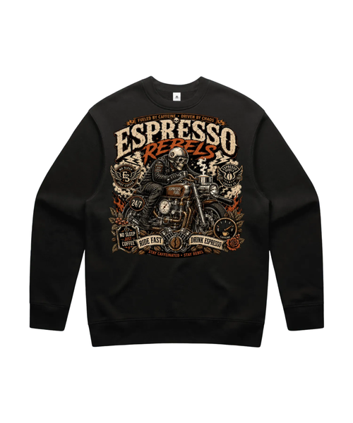 Espresso Rebels Crewneck