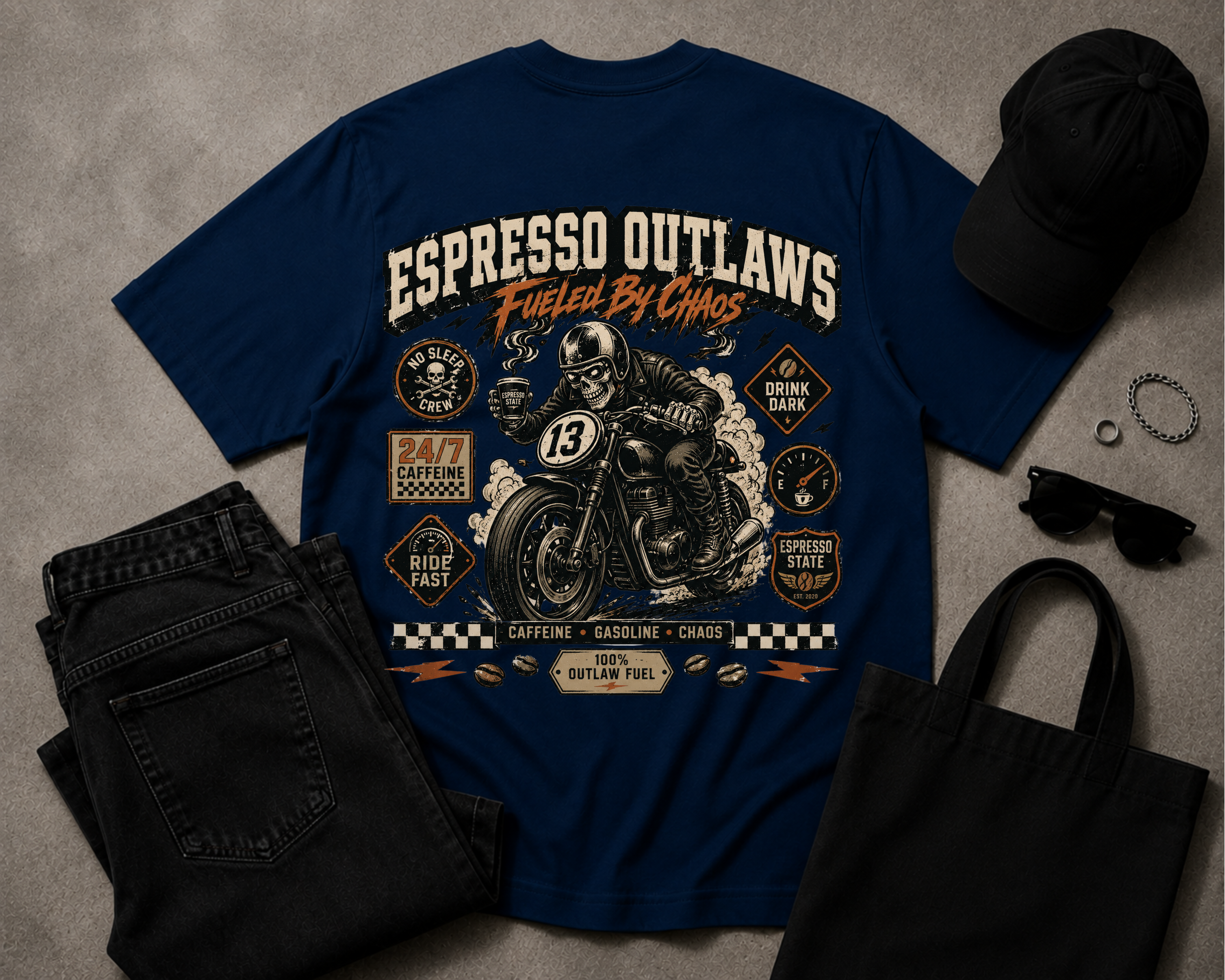 Espresso Outlaws T-Shirt