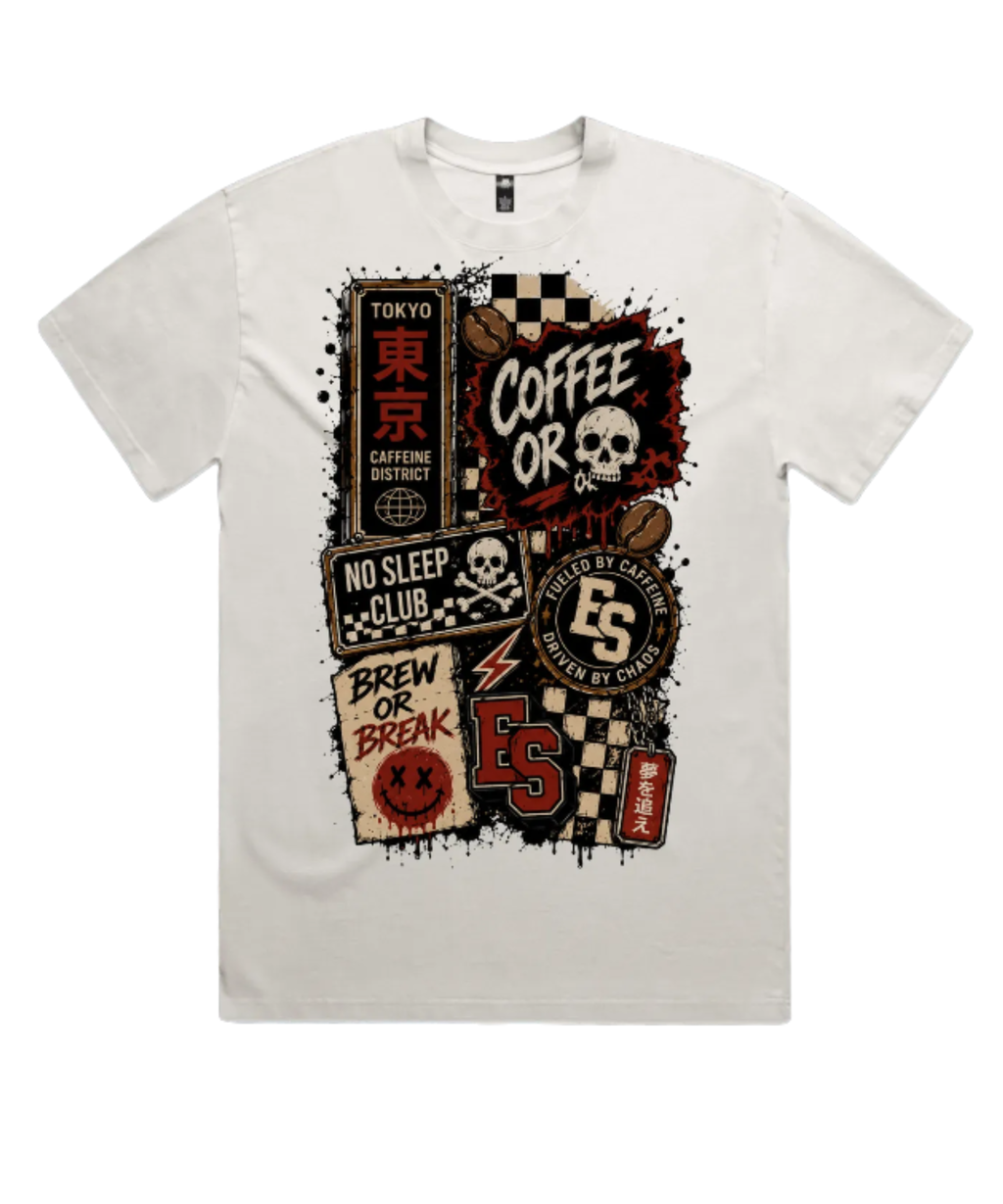 Tokyo Caffeine District T-Shirt