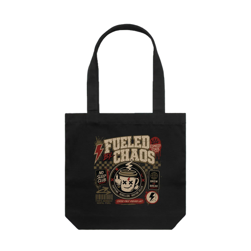 Fueled by Chaos Tote Bag