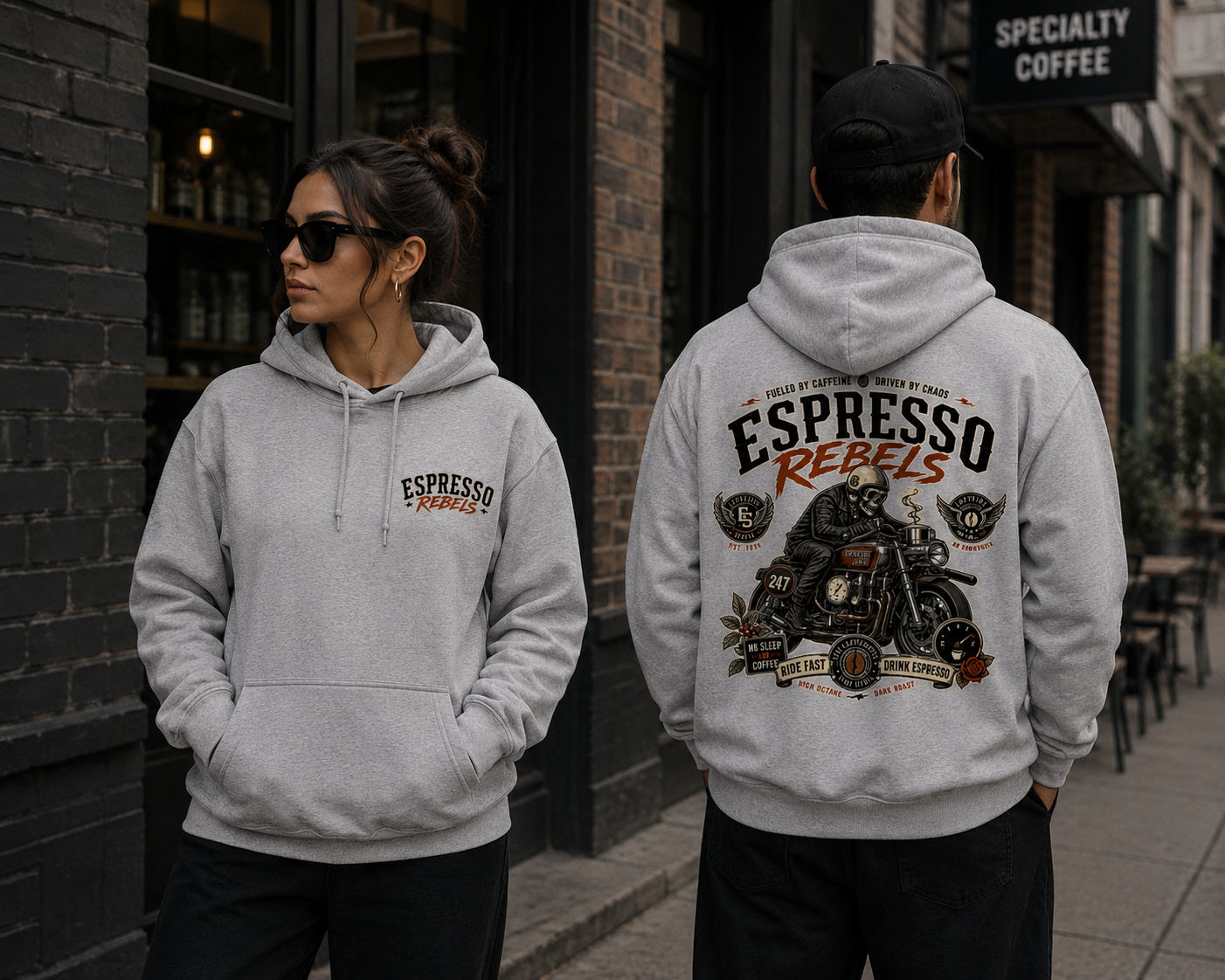 Espresso Rebels Hoodie