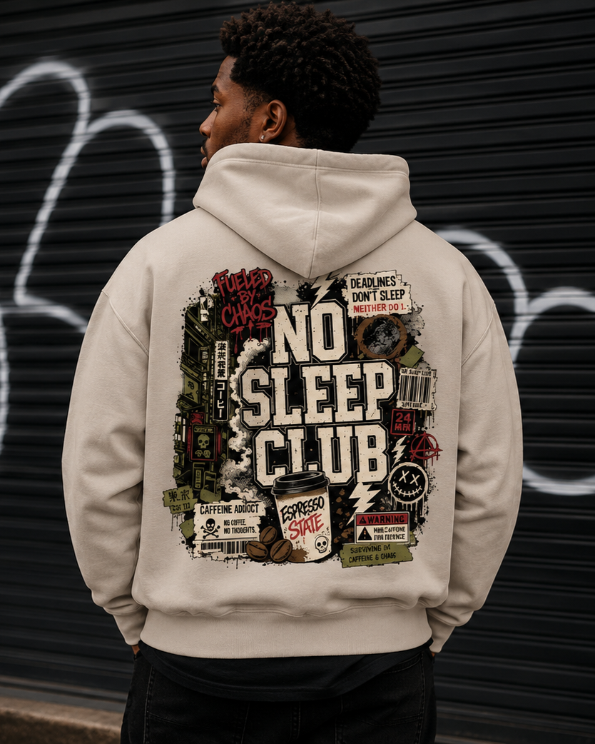 No Sleep Club Hoodie