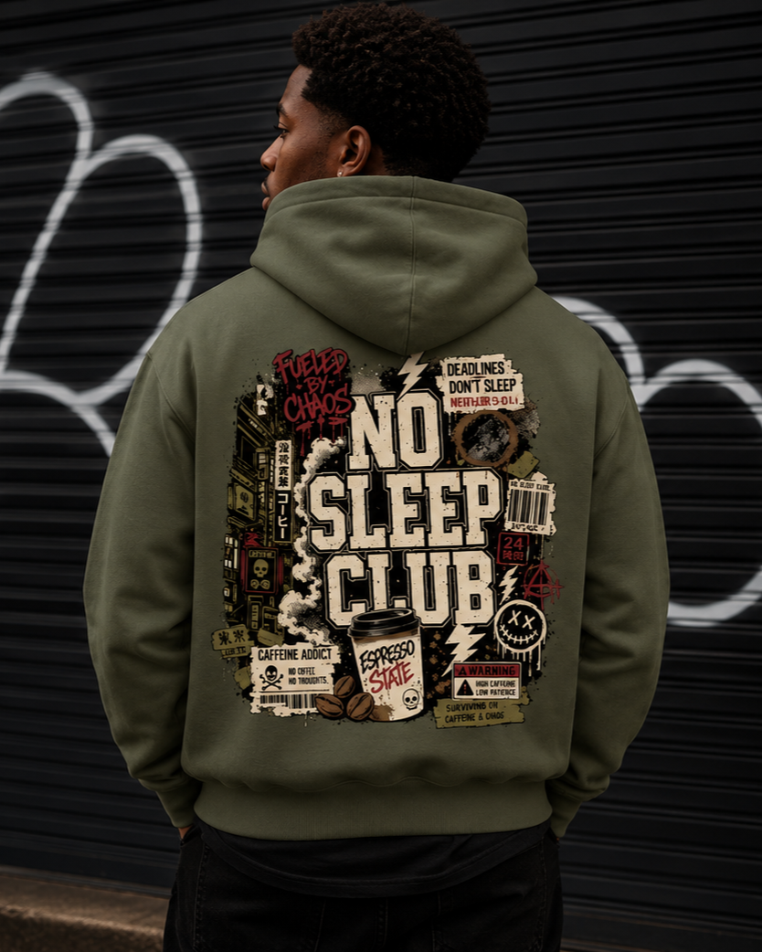 No Sleep Club Hoodie