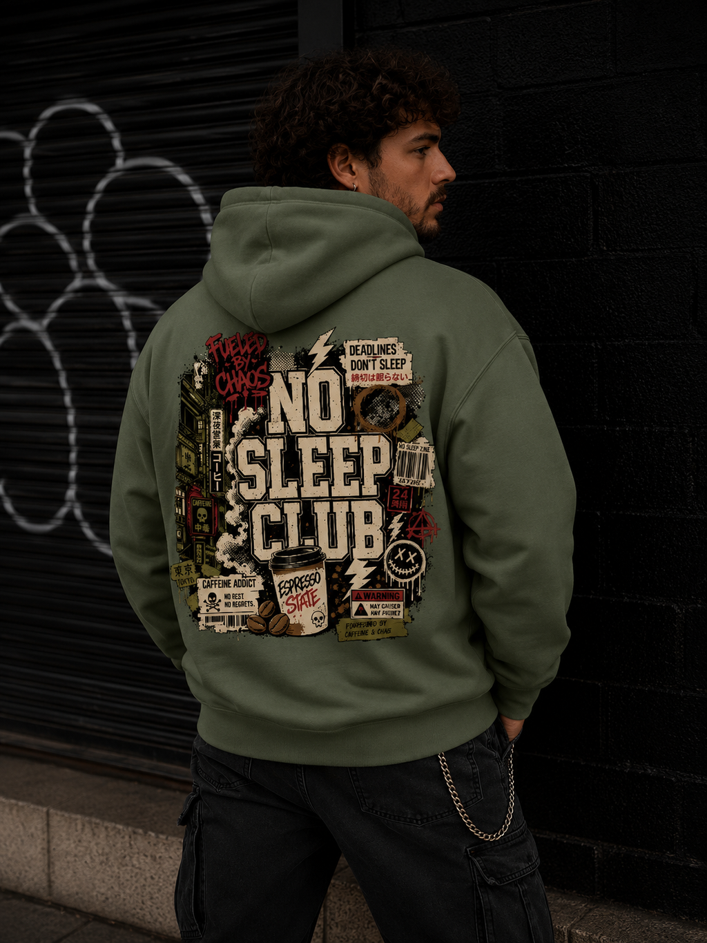 No Sleep Club Hoodie