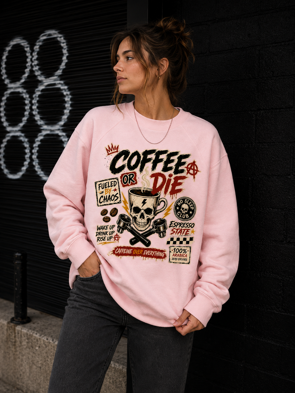 Coffee Or Die Crewneck