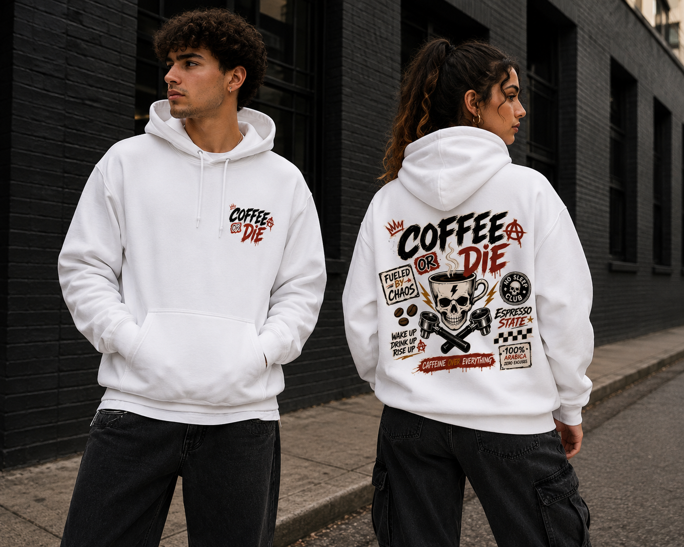 Coffee Or Die Hoodie