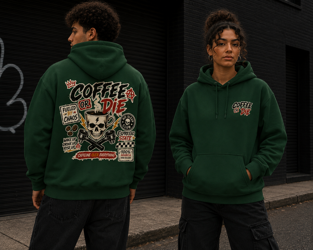 Coffee Or Die Hoodie