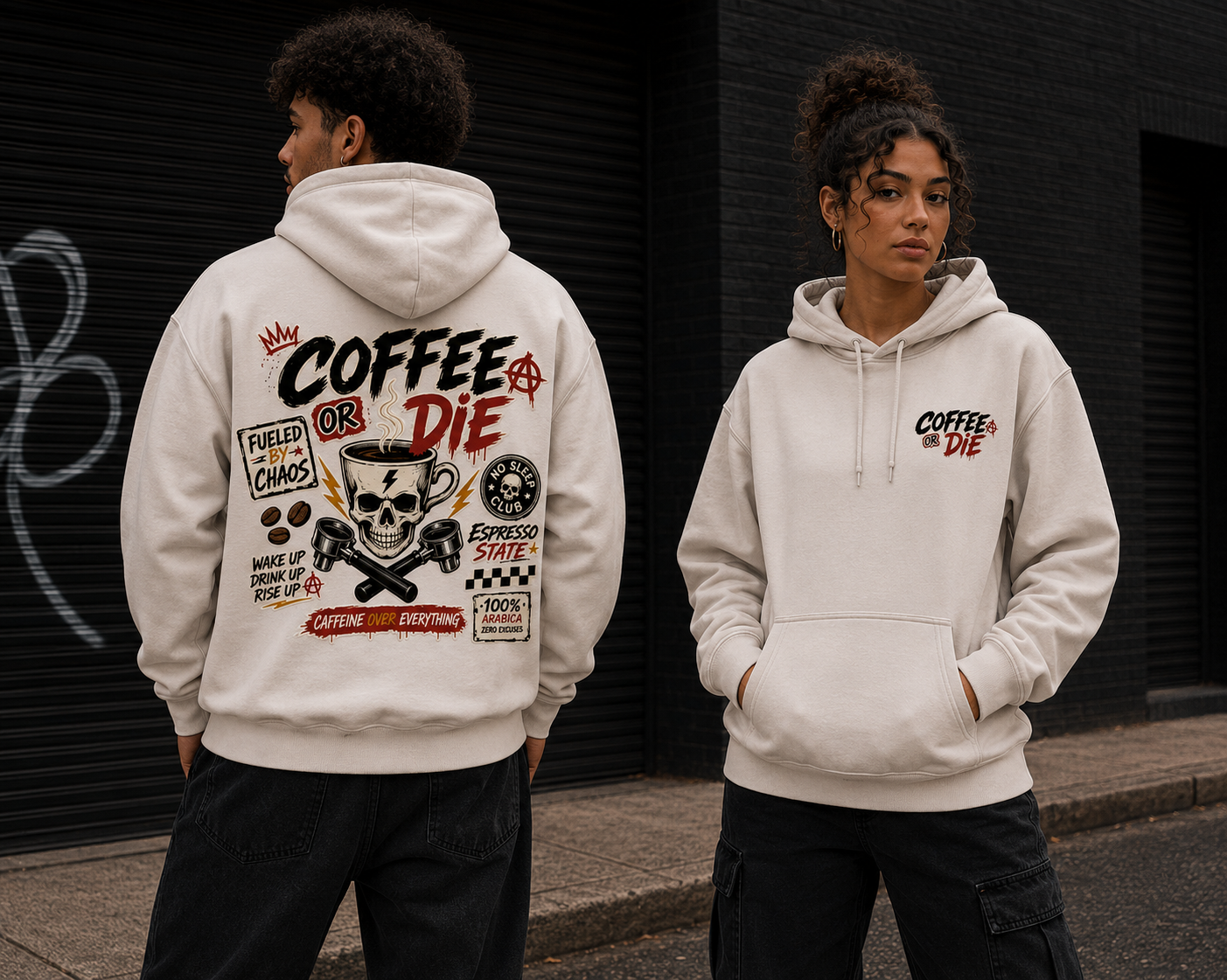 Coffee Or Die Hoodie