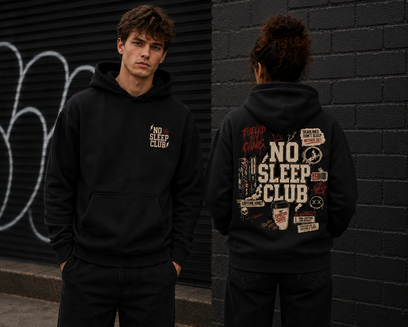 No Sleep Club Hoodie