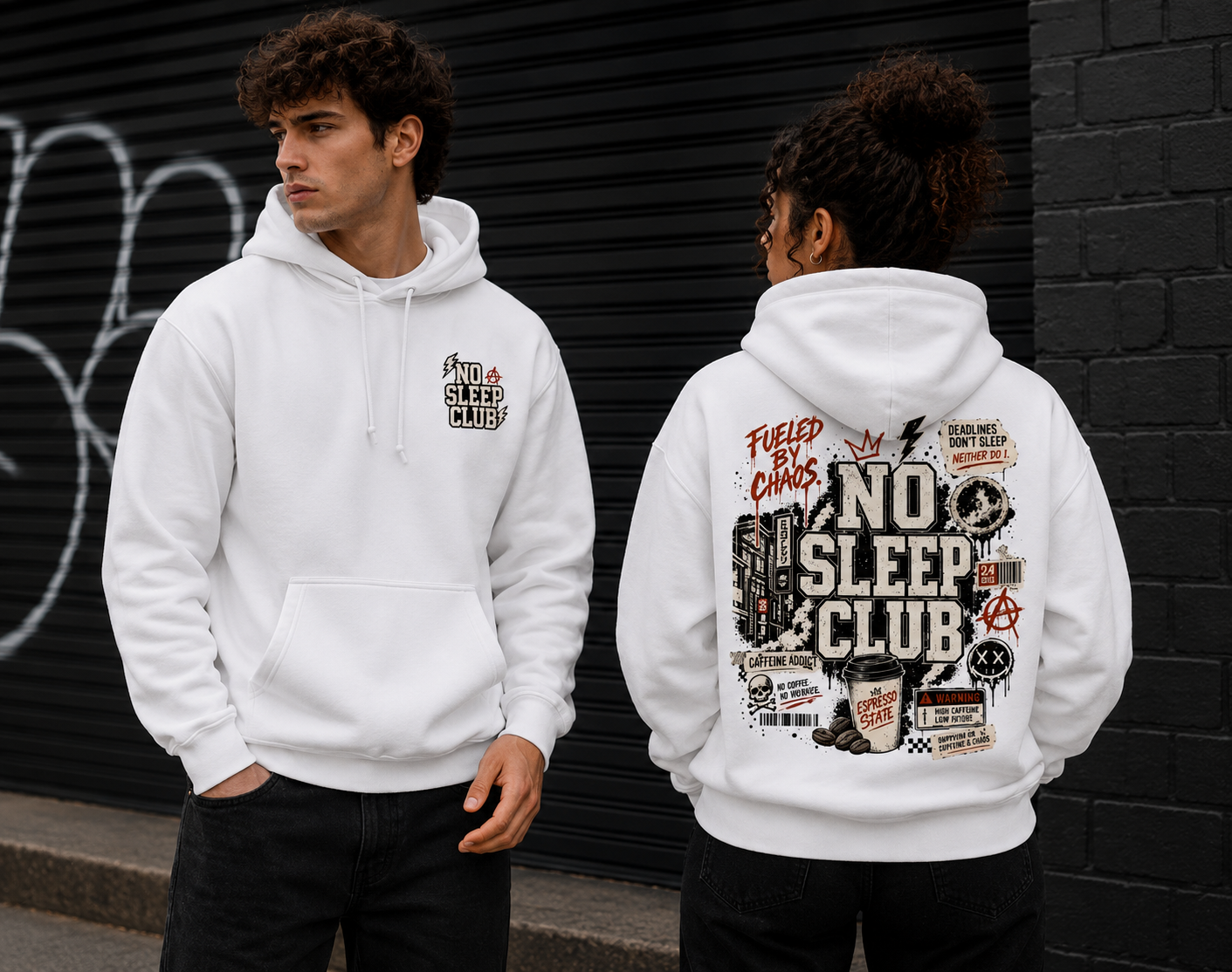 No Sleep Club Hoodie