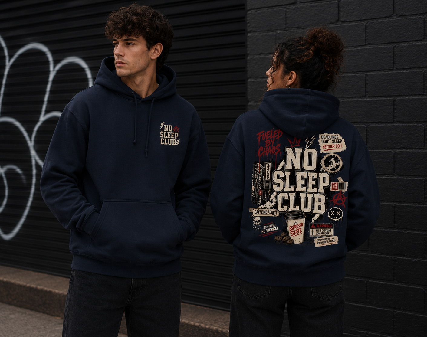 No Sleep Club Hoodie