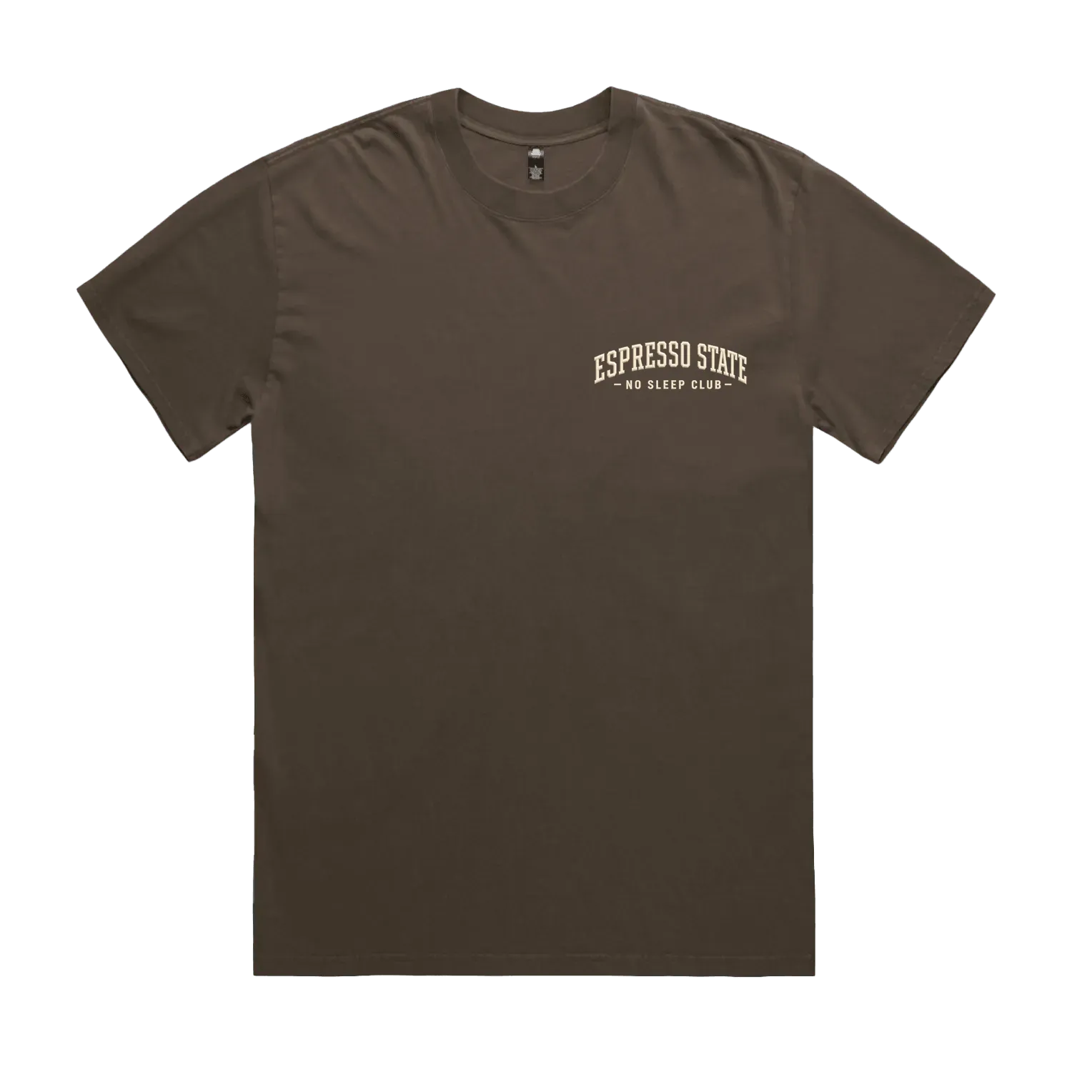Faded Brown front flat lay
